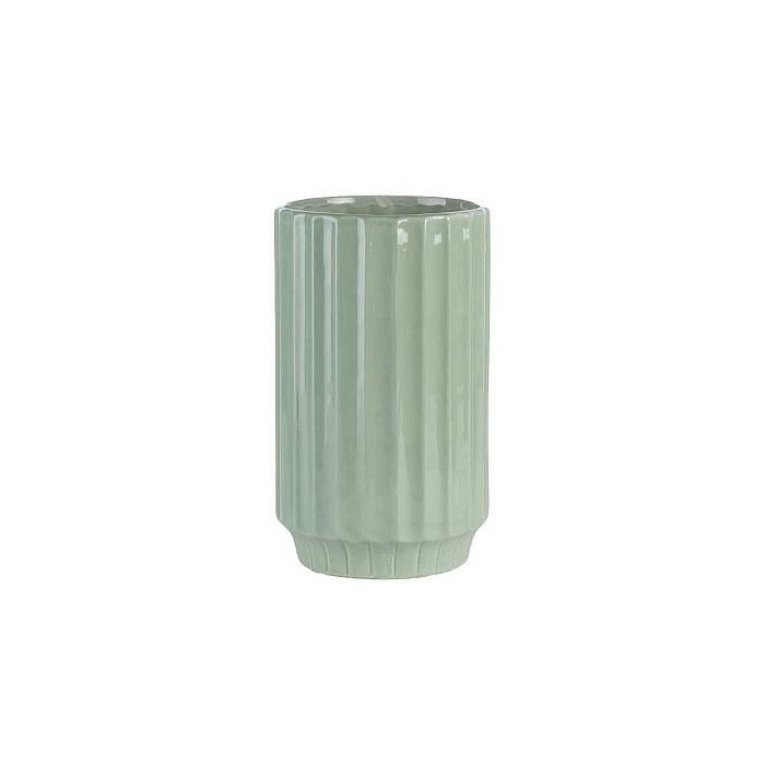VASO VERDE MENTA CERAMICA D.14.5 H.24
